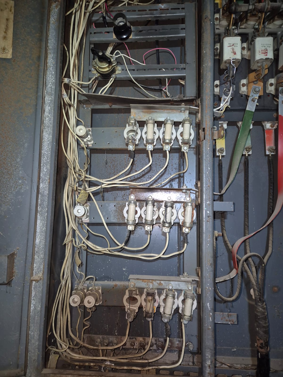 Старый щит до модернизации